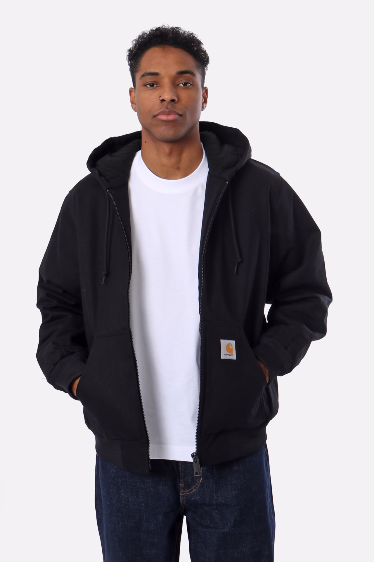 Carhartt WIP Active Jas Black Rigid I023083