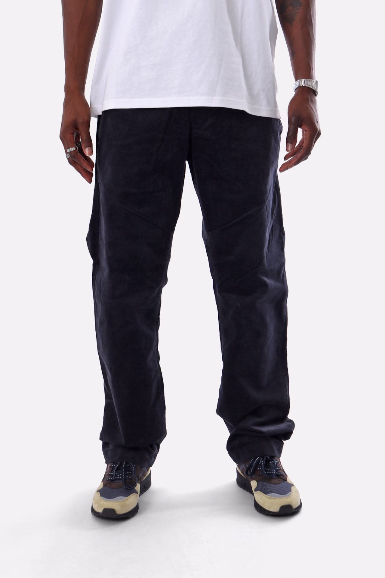 Reell Jeans Reflex Loose Chino Broek Navy Square Cord