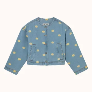 Flowers Crop Jacket