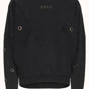 BAANGELA EYELET SWEAT